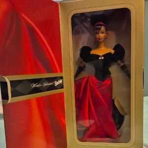 Barbie in Striking Red and Black Ensemble